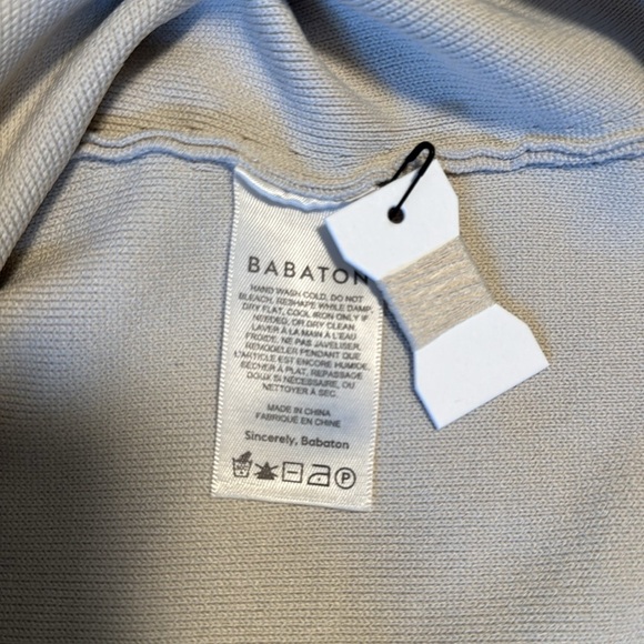 Aritzia Babaton Beige Sculpt Knit Crew Sweater - Picture 3 of 3